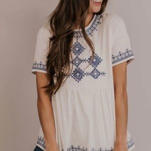 Ferdinand Embroidered Blouse